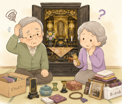 仏壇しまい