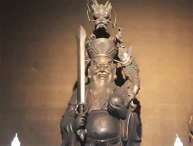 奈良で仏像拝観できる大龍寺のご本尊・八大龍王